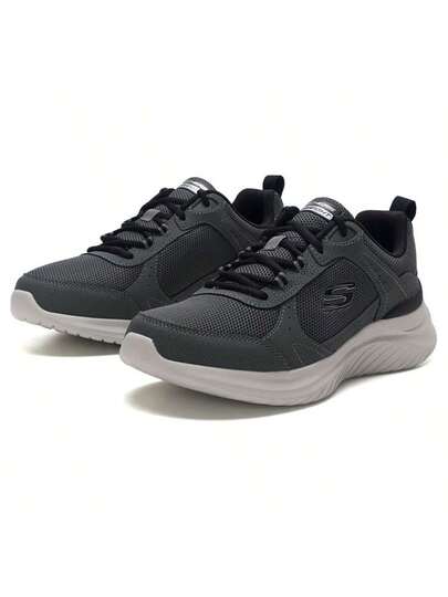 Skechers أحذية رياضية كاجوال للرجال FLECTION 3.0 ذات ربطة، أحذية جري ماصة للصدمات للجري والسفر والاستخدام اليومي الخارجي، 8790357