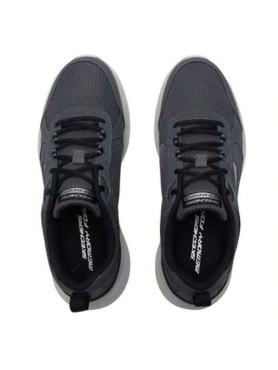 Skechers أحذية رياضية كاجوال للرجال FLECTION 3.0 ذات ربطة، أحذية جري ماصة للصدمات للجري والسفر والاستخدام اليومي الخارجي، 8790357