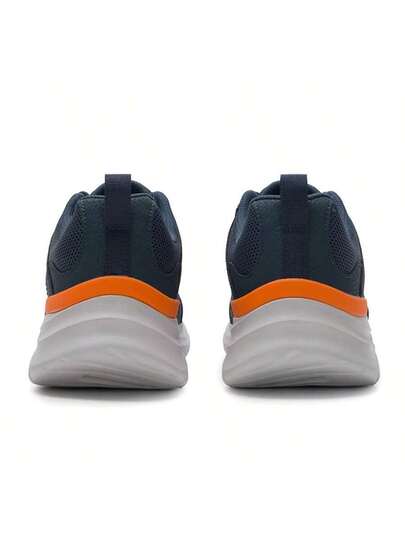 Skechers أحذية رياضية كاجوال للرجال FLECTION 3.0 ذات ربطات، أحذية جري ماصة للصدمات للجري والسفر والاستخدام اليومي الخارجي
