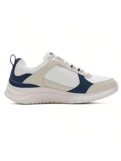 Skechers أحذية رياضية كاجوال للرجال FLECTION 3.0 ذات ربطات، أحذية جري ماصة للصدمات للجري والسفر والاستخدام اليومي الخارجي الكاجوال