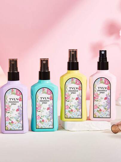 زجاجة واحدة 100 مل رذاذ عطر للأقمشة والملابس، رائحة منعشة وأنيقة، طويلة الأمد، مناسبة للملابس والحمام والغرفة والخزانة والصالة، رائعة كهدية عيد ميلاد أو تخرج، حجم محمول