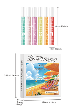 مجموعة رذاذ عطر رقمي 10 مل، يتميز برائحة زهرية فاكهية طازجة وناعمة. تصميمه المحمول يجعله مثاليًا كعطر منزلي للخزائن والغرف والحمامات والسيارات والمواعيد أو السفر، بالإضافة إلى التعطير اليومي وإضافة الرائحة. كما يشكل هدية عيد ميلاد أو عيد الميلاد جميلة.