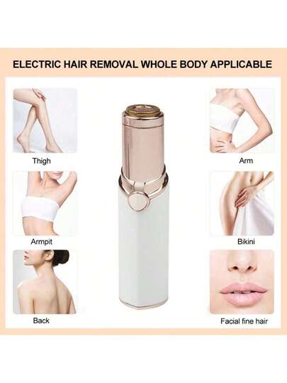 ماكينة حلاقة كهربائية للنساء، مصممة لإزالة الشعر من الوجه، تعمل بالكهرباء (بدون بطاريات AA)، حلاقة سلسة وخالية من الألم، مناسبة للشفاه العليا والذقن وخط البكيني والفك، لون بيج فاتح ناعم وحساس، مدمجة وسهلة الحمل، مناسبة للاستخدام المنزلي وفي أي مكان وزم...