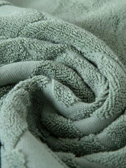 منشفة استحمام خفيفة الوزن، بنمط جاكارد ورقة خضراء، مستطيلة 70*140 سم للكبار للاستخدام في السباحة والاستحمام، أو منشفة يد 34*74 سم، مناديل 34*34 سم، سريعة الجفاف وماصة ناعمة للحمام والمطبخ والسفر والهدايا والنوادي والشاطئ والفنادق والصالونات والأماكن الخار