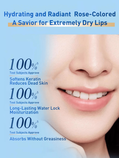 Vaseline 3.5 جرام بلسم شفاه مغذي ولامع (برائحة وردة) - مرطب ومنير للشفاه باللون الوردي، مع زيت وردة دمشقية وزيت بذور اللوتس الأبيض، يترك الشفاه ناعمة ولامعة، مثالي للشفاه الجافة