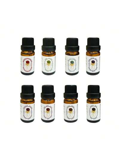 مجموعة هدية زيت عطري رومانسي 8 قطع، موزع العطر، شمعة معطرة، موقد عطري، حجر عطري، مرطب، موزع للسيارة، لوازم الاحتفالات، زيت عطري للمنزل للأزواج (ذكور وإناث)