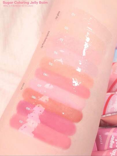 ETUDE بلسم شفاه بالتزجيج، مرطب وغير لزج، يخلق مظهر مكياج طبيعي ومشرق. ينبعث منه عطر فاكهي حلو، تصميم جذاب، يشكل هدية رائعة. مستحضرات تجميل كورية | 9 جرام / 0.32 أونصة