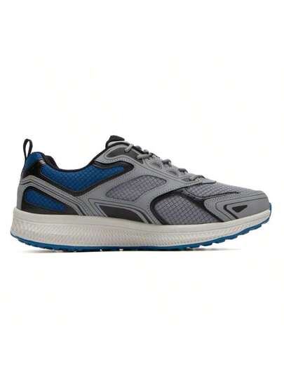 Skechers أحذية رياضية خفيفة الوزن للرجال، أحذية جري خفيفة الوزن GO RUN CONSISTENT، أحذية رياضية منخفضة الرقبة تنفس خفيفة الوزن 220081-GYBL