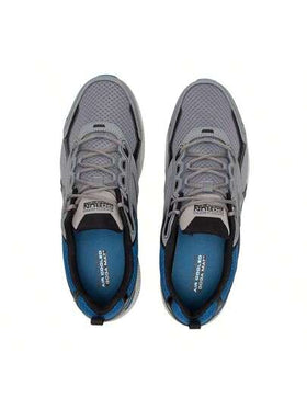Skechers أحذية رياضية خفيفة الوزن للرجال، أحذية جري خفيفة الوزن GO RUN CONSISTENT، أحذية رياضية منخفضة الرقبة تنفس خفيفة الوزن 220081-GYBL