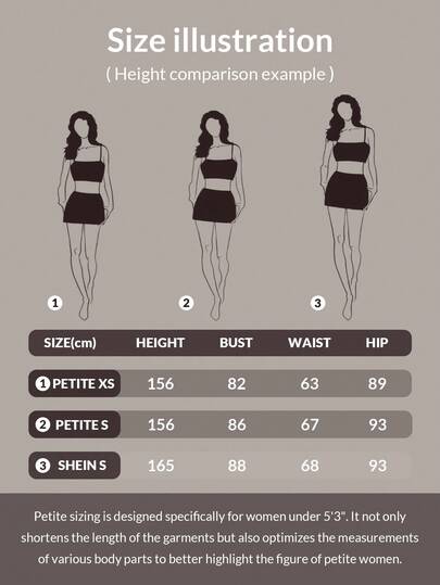 SHEIN PETITE فستان كاجوال للنساء بخصر مجمع وبطبعات زهرية، بلا أكمام وقصة A-line، مناسب للعطلات الربيعية والصيفية