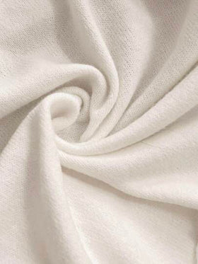 SHEIN Clasi بدلة كاجوال للمرأة البدينة تتكون من كارديجان محبوك بأكمام طويلة وسحاب أمامي وبنطال محبوك واسع، مناسبة للخريف والشتاء