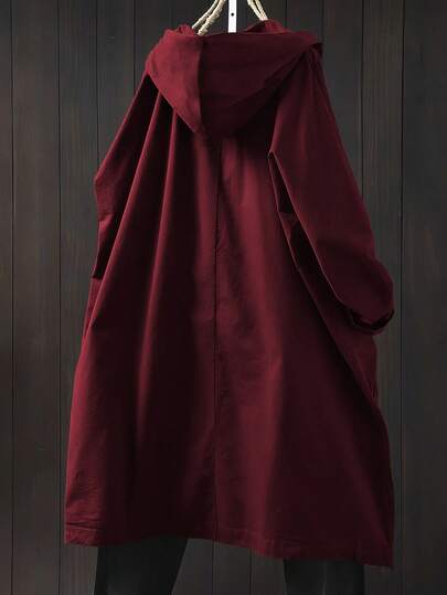 SHEIN LUNE معطف كاجوال طويل