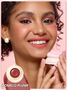SHEGLAM Bounce Putty Pocket معجون الشفاه-Pomelo Plump روج تنت أرواج علامة تجارية جمال مكياج ميكب مستحضرات تجميل للنساء الفتيات مثالي لفصل الشتاء الربيع مثالي ل- Y2K أزياء أنيقة رمضان هدية حفلة جاهز أفضل لون