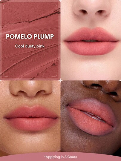 SHEGLAM Bounce Putty Pocket معجون الشفاه-Pomelo Plump روج تنت أرواج علامة تجارية جمال مكياج ميكب مستحضرات تجميل للنساء الفتيات مثالي لفصل الشتاء الربيع مثالي ل- Y2K أزياء أنيقة رمضان هدية حفلة جاهز أفضل لون