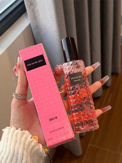 1 قطعة رذاذ عطر سلسلة أسطورة JO+ برائحة الخوخ، 100 مل، 6 روائح مختلفة: طويلة الأمد، طبيعية، منعشة، هذا رذاذ منعش محمول مثالي للحفلات.
