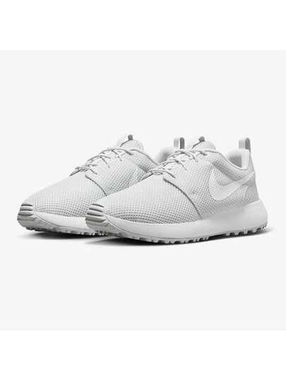 Nike أحذية جولف خارجية عالية الجودة وقوية من نايك للرجال والنساء، أحذية جولف ROSHE G NN مريحة وخفيفة الوزن ومقاومة للتآكل للاستخدام اليومي، تصميم بسيط رمادي متعدد الاستخدامات سهل الارتداء للرياضة والترفيه، ضروري للرجال DV1202-009