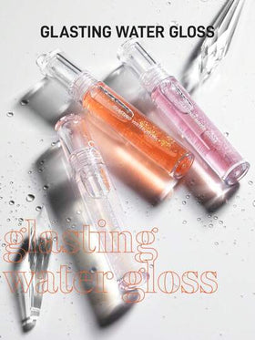 Rom&nd رومان GLASTING WATER GLOSS لمعان ملون | طويل الأمد غير دهني | لمعان شفاه خفيف الوزن، 4.3 جرام / 0.15 أونصة