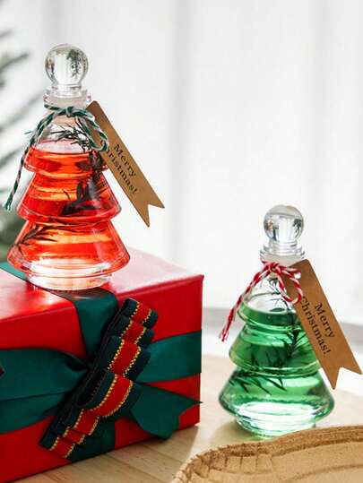 مجموعة معطر الغاطس الخاص بعيد الميلاد - معطر أرومثيرابي بزيوت أساسية طبيعية برائحة الخزامى والخشب الأحمر، معطر هواء طويل الأمد بدون نار للمنزل والمكتب والغرفة والحمام، صندوق هدايا عيد الميلاد والعيد والاحتفال بالمنزل والأعياد الميلاد للنساء والرجال