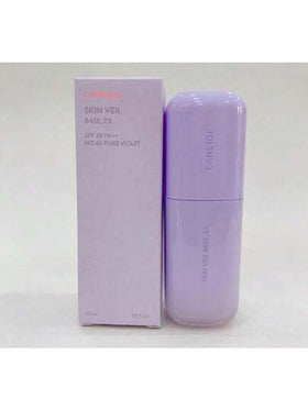 Laneige قاعدة الأساس الشفافة رقم 40 بلون البنفسجي النقي SPF 28 PA++ - قاعدة مكياج، قاعدة مكياج مصححة للون، قاعدة مكياج بحماية SPF، قاعدة مرطبة، قاعدة مكياج مرطبة، قاعدة مكياج مضيئة ومصححة للون، قاعدة مكياج ناعمة، 30 مل