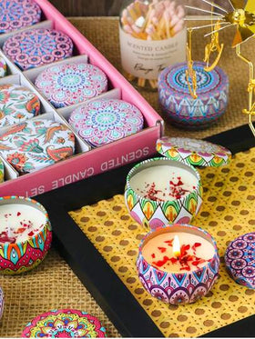 شموع معطرة، شموع صلاة، أوعية شموع شمع صويا منزلية الصنع، أواني وشموع شمع صويا منزلية الصنع داخلها، هدايا مثالية للعائلة والأصدقاء، علب شموع معطرة، مناسبة لعيد الميلاد، طقم هدايا معطرة، ديكور حفل الزفاف، تذكارات حفل الزفاف، هدايا عيد الأم