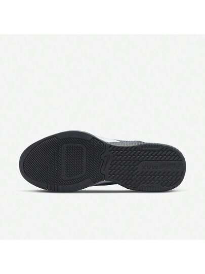 أحذية تدريب رجالية Nike Air Trainer 1 مع وسادة هواء مرئية، امتصاص الصدمات والارتداد، مريحة ومتينة للتنقل والرياضة، لون رمادي وأسود متعدد الاستخدامات، الموديل: DM0829-003