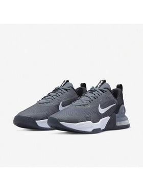 أحذية تدريب رجالية Nike Air Trainer 1 مع وسادة هواء مرئية، امتصاص الصدمات والارتداد، مريحة ومتينة للتنقل والرياضة، لون رمادي وأسود متعدد الاستخدامات، الموديل: DM0829-003
