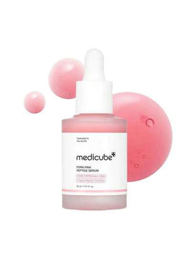Medicube مستحضر بيبتيد وردي PDRN - 30 مل: يعزز مرونة البشرة، يشد البشرة، يقاوم التجاعيد، مضاد للشيخوخة، يعزز تجدد الخلايا، يصلح حاجز البشرة، يهدئ الالتهابات، ينعم المسام، يضيء البشرة، ملمس خفيف، يمتص بسرعة، غير دهني، مناسب للاستخدام اليومي أو قبل المكياج.
