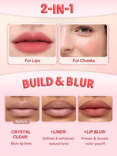 SHEGLAM Bounce Putty Pocket معجون الشفاه-Tomato Tango روج تنت أرواج علامة تجارية جمال مكياج ميكب مستحضرات تجميل للنساء الفتيات مثالي لفصل الشتاء الربيع مثالي ل- Y2K أزياء أنيقة رمضان هدية حفلة جاهز أفضل لون
