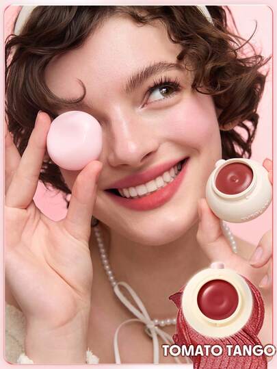 SHEGLAM Bounce Putty Pocket معجون الشفاه-Tomato Tango روج تنت أرواج علامة تجارية جمال مكياج ميكب مستحضرات تجميل للنساء الفتيات مثالي لفصل الشتاء الربيع مثالي ل- Y2K أزياء أنيقة رمضان هدية حفلة جاهز أفضل لون