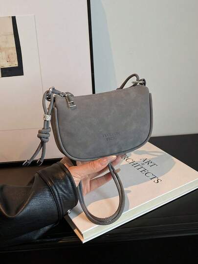 حقيبة كروسبودي ذات ملمس الليتشي الصغيرة للنساء، حقيبة يومية صغيرة عصرية متعددة الاستخدامات