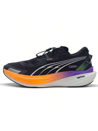 Puma حذاء جري رجالي، حذاء رياضي خارجي Deviate NITRO 3 WTR+، حذاء كاجوال مريح 310080-02