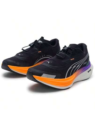 Puma حذاء جري رجالي، حذاء رياضي خارجي Deviate NITRO 3 WTR+، حذاء كاجوال مريح 310080-02