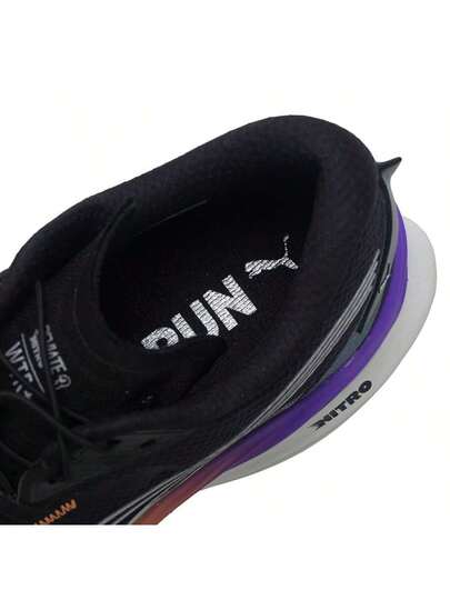 Puma حذاء جري رجالي، حذاء رياضي خارجي Deviate NITRO 3 WTR+، حذاء كاجوال مريح 310080-02