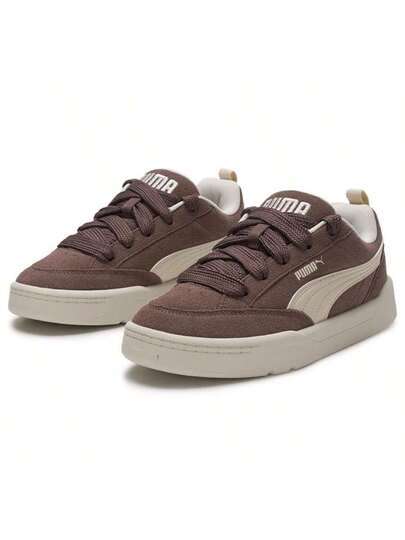 Puma حذاء رياضي كاجوال مريح للخارج للرجال والنساء من مجموعة Park Lifestyle