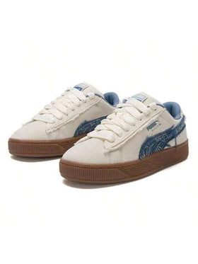 Puma أحذية رياضية رجالية ونسائية، أحذية رياضية خارجية من Suede XL Nippon، أحذية للتنقل اليومي والأحذية الكاجوال، 403228-01
