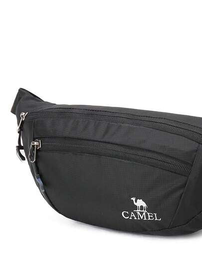 CAMEL CROWN حقيبة خصر رياضية للرجال والنساء، حقيبة هاتف متعددة الوظائف رفيعة وغير مرئية، معدات للجري والتمارين الصباحية والياقة البدنية