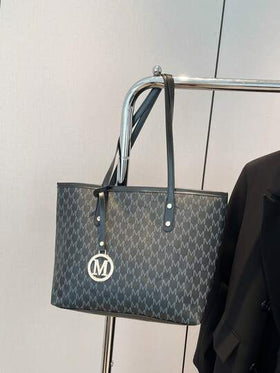 حقيبة كتف ملونة للنساء للتنقل اليومي، حقيبة كبيرة السعة مناسبة للمواعيد والتسوق والهدايا والمدرسة والعمل المكتبي، لجميع المواسم
