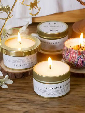 شموع العلاج بالروائح العطرية، شموع معطرة في علب، ديكورات عيد الميلاد للمنزل، ديكور المنزل، هدايا عيد الميلاد، ديكورات ، هدايا للنساء، عيد الحب، عيد الميلاد، ديكورات الزفاف والأعياد، هدايا مثالية للعائلة والأصدقاء