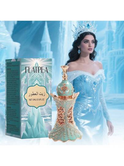 زيت عطري نقي 5 مل، عود الصندل والورد العربي، عطر طويل الأمد لمدة 12 ساعة، زيت عطري أساسي بدون لهب لتنقية الهواء المنزلي، له تأثير على الاسترخاء والإنعاش العقلي، سلسلة عالية الجودة والمستوى، مناسب للهدايا