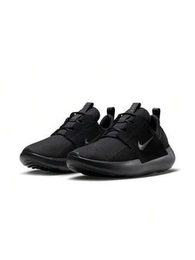 Nike أحذية الجري الخارجية للرجال من نايك، مبطنة، مستقرة، قابضة، خفيفة الوزن، طراز E-SERIES AD الجديد، خفيفة الوزن، مريحة، أحذية تدريب متينة، أسود كلاسيكي أنيق، أحذية رياضية متعددة الاستخدامات، تصميم بسيط موصى به، DV2436-003