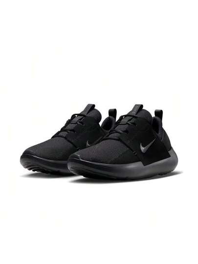 Nike أحذية الجري الخارجية للرجال من نايك، مبطنة، مستقرة، قابضة، خفيفة الوزن، طراز E-SERIES AD الجديد، خفيفة الوزن، مريحة، أحذية تدريب متينة، أسود كلاسيكي أنيق، أحذية رياضية متعددة الاستخدامات، تصميم بسيط موصى به، DV2436-003