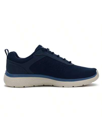 Skechers أحذية الجري للرجال جينو بنظام ربط الحبال، أحذية رياضية كاجوال مريحة وخفيفة الوزن للاستخدام اليومي 8790360-NVY