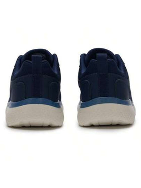 Skechers أحذية الجري للرجال جينو بنظام ربط الحبال، أحذية رياضية كاجوال مريحة وخفيفة الوزن للاستخدام اليومي 8790360-NVY