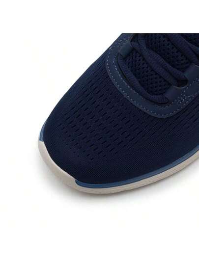 Skechers أحذية الجري للرجال جينو بنظام ربط الحبال، أحذية رياضية كاجوال مريحة وخفيفة الوزن للاستخدام اليومي 8790360-NVY