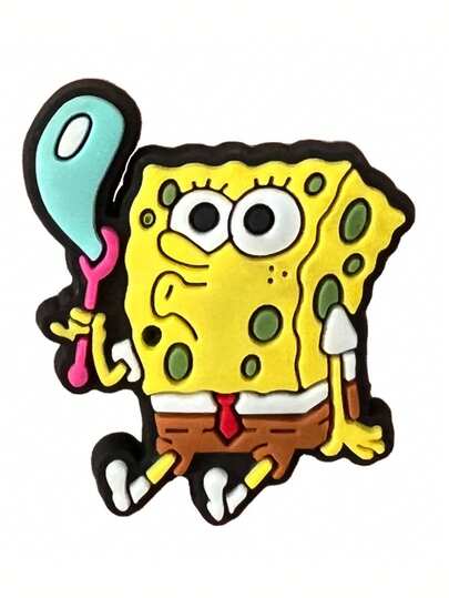 SpongeBob SquarePants 5/10/20 قطعة من ديكورات حفلة عيد ميلاد بموضوع سبونج بوب، تميمات أحذية مفرغة، أحذية مفرغة، إكسسوارات أحذية مفرغة، ديكورات أحذية مطاطية ناعمة، تشمل باتريك ستار، غاري القوقعة، شيلدون جيه بلانكتون، ساندي تشيكس، مناسبة لعيد الميلاد، هدايا