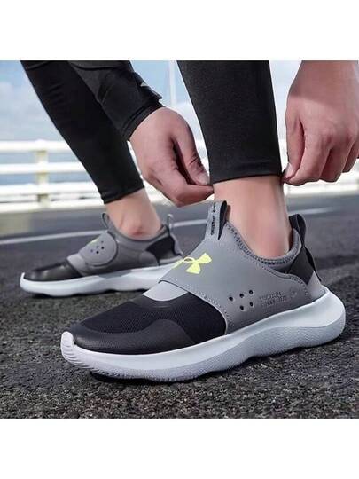 Under Armour أحذية رياضية رجالية من رانبلاي مريحة وناعمة ومرنة وقابلة للتنفس وخفيفة الوزن، أحذية تدريب اللياقة البدنية والجري، بتصميم سهل الارتداء