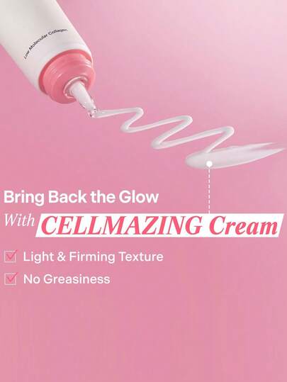 Torriden كريم Cellmazing المشدد 60 مل، يمتص بسرعة، ويرطب ويهدئ البشرة بعمق. يساعد على إصلاح حاجز البشرة، وتعزيز مرونة البشرة، والحد من الخطوط الدقيقة، وجعل البشرة أكثر نضارة وامتلاء. مناسب لجميع أنواع البشرة، بما في ذلك البشرة الحساسة.