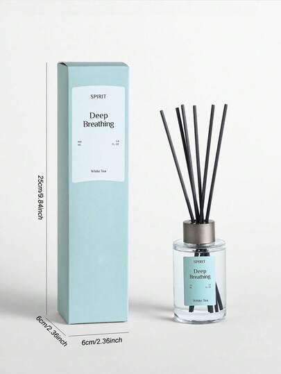 Cirelle قطعة واحدة من طقم موزع العطر بدون لهب مع زيت أساسي، مناسب للعطور الداخلية. إنه زخرفة موزع عطر من الخيزران، كما أنه قابل للاستخدام لإزالة الروائح وبث العطور في الحمام.
