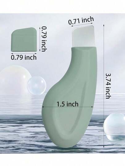 أداة إزالة الرؤوس السوداء الأرجونومية - منظف مسام الوجه الناعم، كاشط الوجه السيليكوني للتنظيف العميق، أداة تقشير الوجه لإزالة الرؤوس السوداء من الأنف، أدوات العناية بالبشرة للرجال والنساء، ملحقات تنظيف المسام سهلة الاستخدام