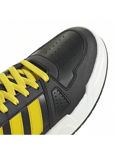 Adidas أحذية كاجوال يونيسكس من أديداس، أحذية رياضية كلاسيكية جديدة لعام 2025 بثلاثة خطوط، أحذية كاجوال منخفضة الرقبة، أحذية مسطحة متينة، للأزواج